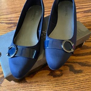 Navy Blue London Fog Shoes